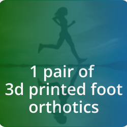 1pr 3d printed orthotics